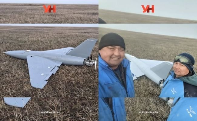 Дар Қазоқистон як ҳавопаймои бесарнишини эронӣ суқут кард